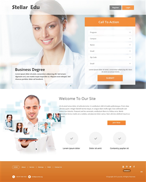 Landing Page-Design von pb für dieses Projekt | Design: #6483148
