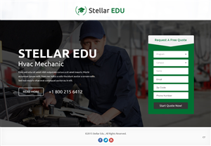 Landing Page-Design von pb für dieses Projekt | Design: #6483159