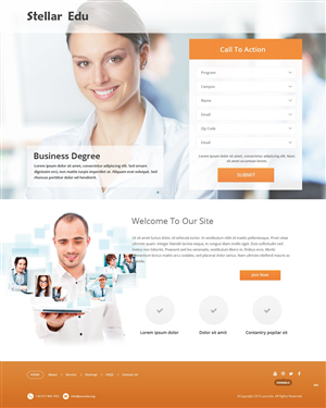 Landing Page-Design von pb für dieses Projekt | Design: #6492618