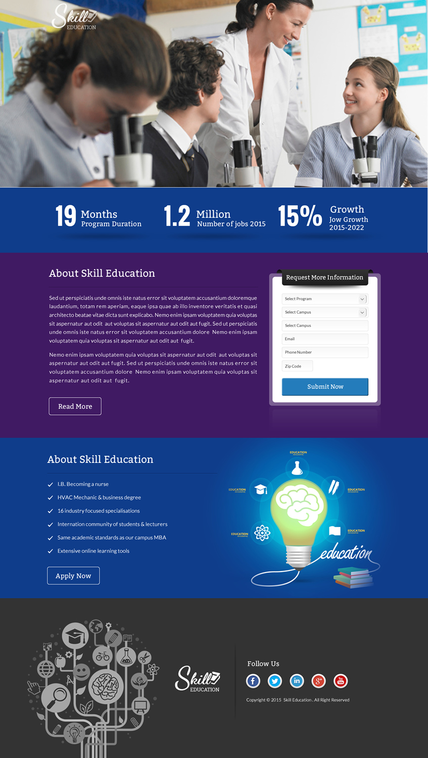 Landing Page Design by Sbss for this project | Design #6559575