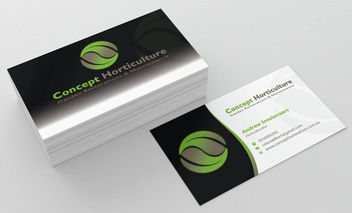 Visitenkarten-Design von INDIAN_Ashok für ConceptHorticulture | Design #6529267