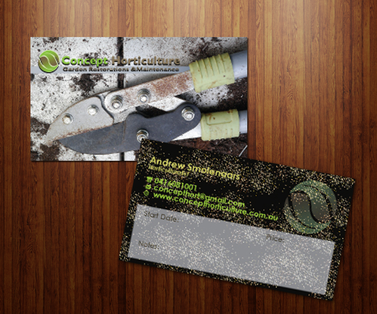 Business Card Design by Coco Creative Design for ConceptHorticulture | Design #6517785