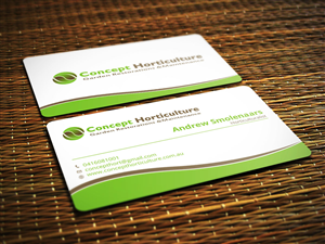 Visitenkarten-Design von Verified artistry (Design garden) für ConceptHorticulture | Design: #6498027