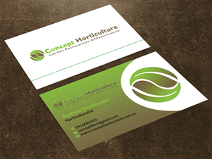 Visitenkarten-Design von AFHUN für ConceptHorticulture | Design: #6497222