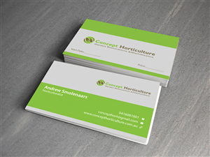 Visitenkarten-Design von Creations Box 2015 für ConceptHorticulture | Design: #6483585