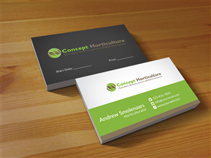 Visitenkarten-Design von Creations Box 2015 für ConceptHorticulture | Design: #6491825