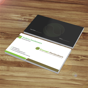 Visitenkarten-Design von Creations Box 2015 für ConceptHorticulture | Design: #6491828