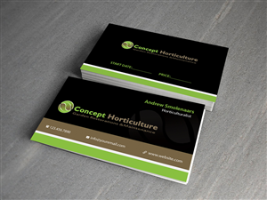 Visitenkarten-Design von Creations Box 2015 für ConceptHorticulture | Design: #6491830