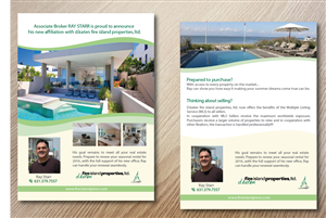 Diseño de Postal por alex989 para d.katen fire island properties, ltd. | Diseño: #6480679