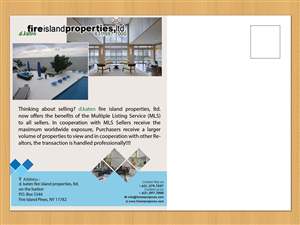 Postcard Design by Aether Designs