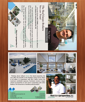 Postcard Design by Aether Designs for d.katen fire island properties, ltd. | Design: #6596269