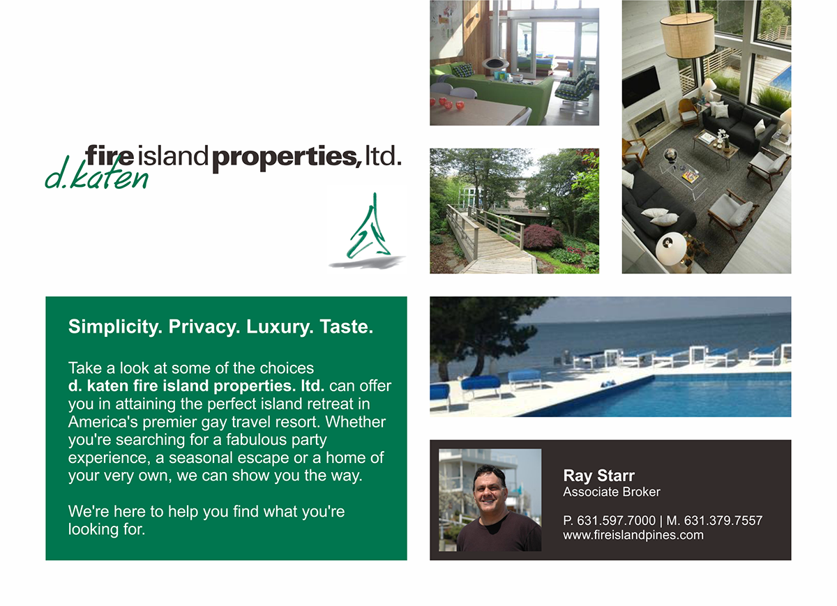 Diseño de Postal por barinix para d.katen fire island properties, ltd. | Diseño #6588576
