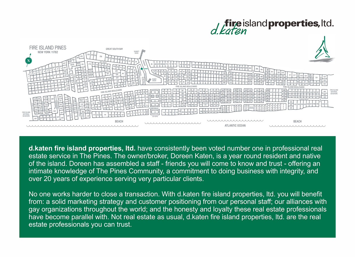 Postcard Design by barinix for d.katen fire island properties, ltd. | Design #6588581