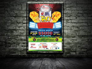 Ausian Community Cricket Association requires a poster for MPL | Poster Design by KreativeDesk