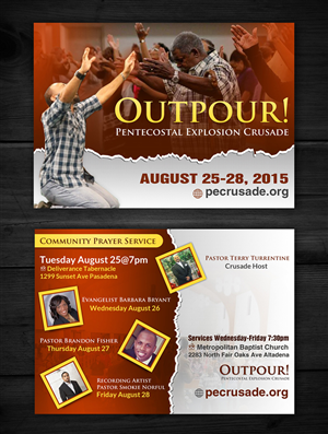 Card Design by creative.bugs for Deliverance Tabernacle | Design #6555946
