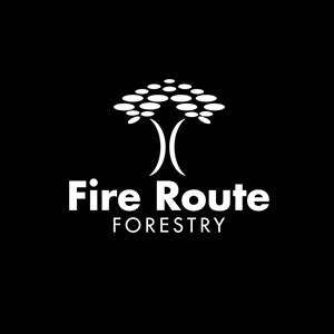 Fire Route Forestry | Logo Design by Bonaro Designs