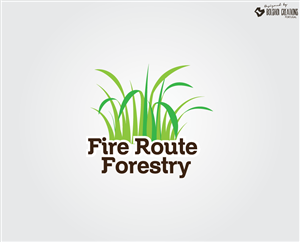 Fire Route Forestry | Logo Design by Bolshoi Creations