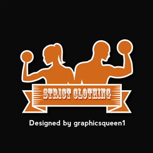 Logo Design by Graphicsqueen1 for Strict Clothing | Design: #6479554