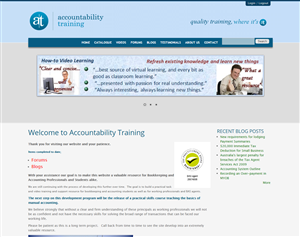 Logo Design by Maestral for Accountability Training Pty Ltd | Design: #6551992