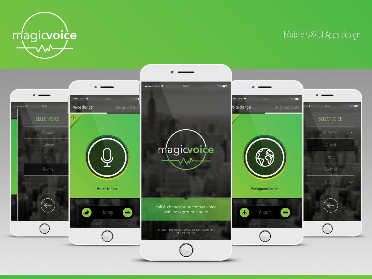 App Design by BillyAshgray for Black N Green Mobile Solutions | Design #6554474