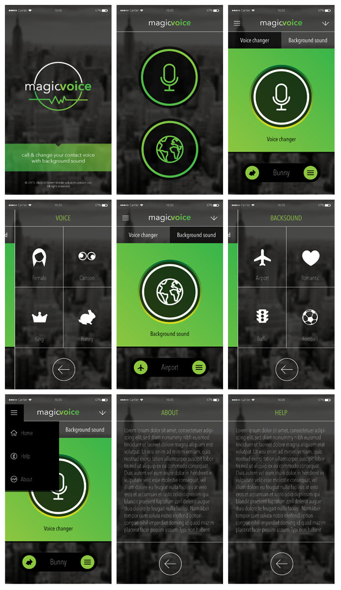App-Design von BillyAshgray für Black N Green Mobile Solutions | Design #6593466