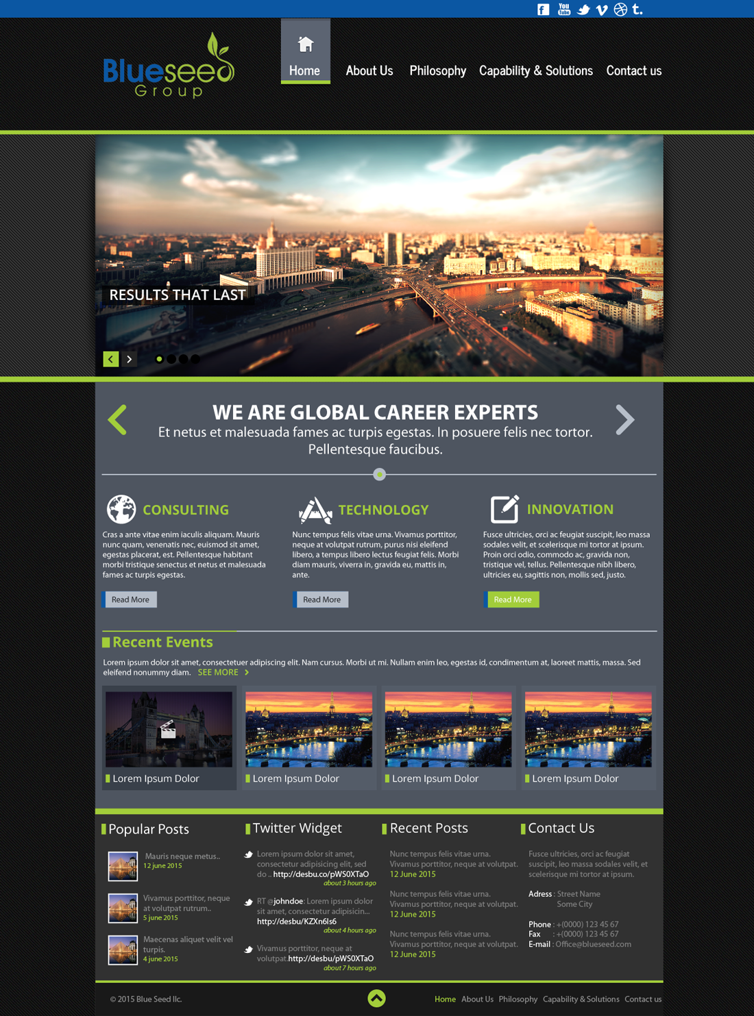 Web Design by Chaitanya S. for this project | Design #6509440