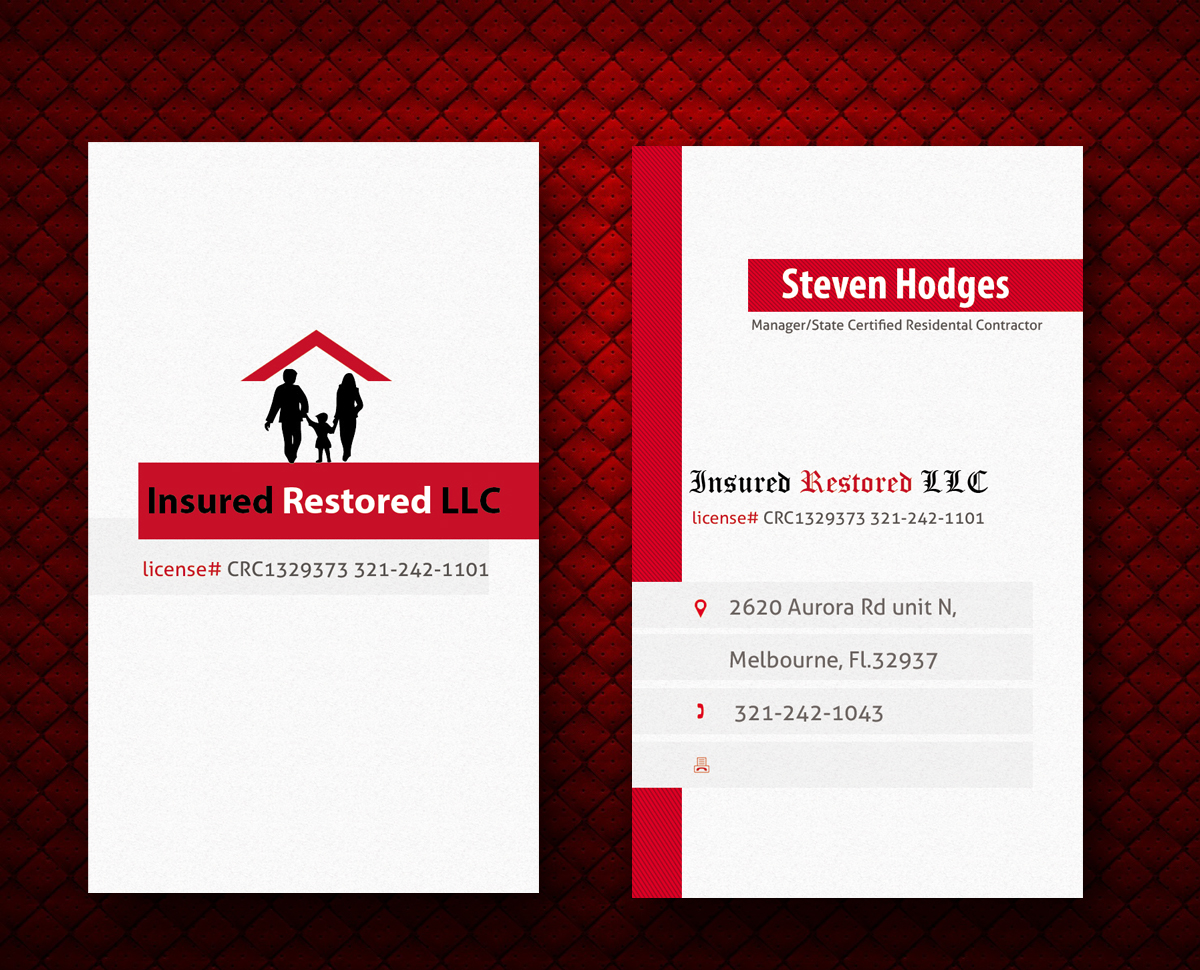 Business Card Design by Akaram Advertising for this project | Design #6502158