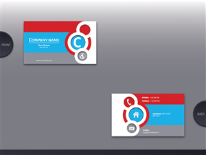 Business Card Design by Saiful