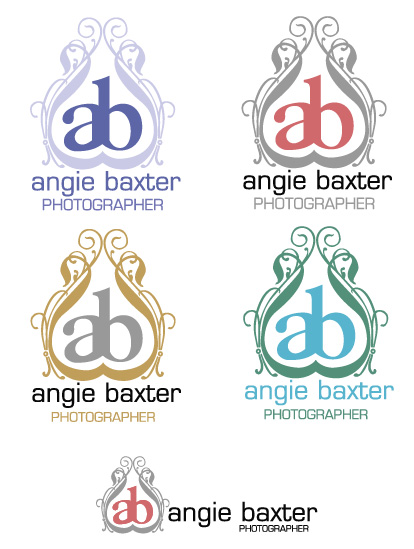 Logo Design by Gill Taylor Design+Management for Angie Baxter Photographer | Design #9776