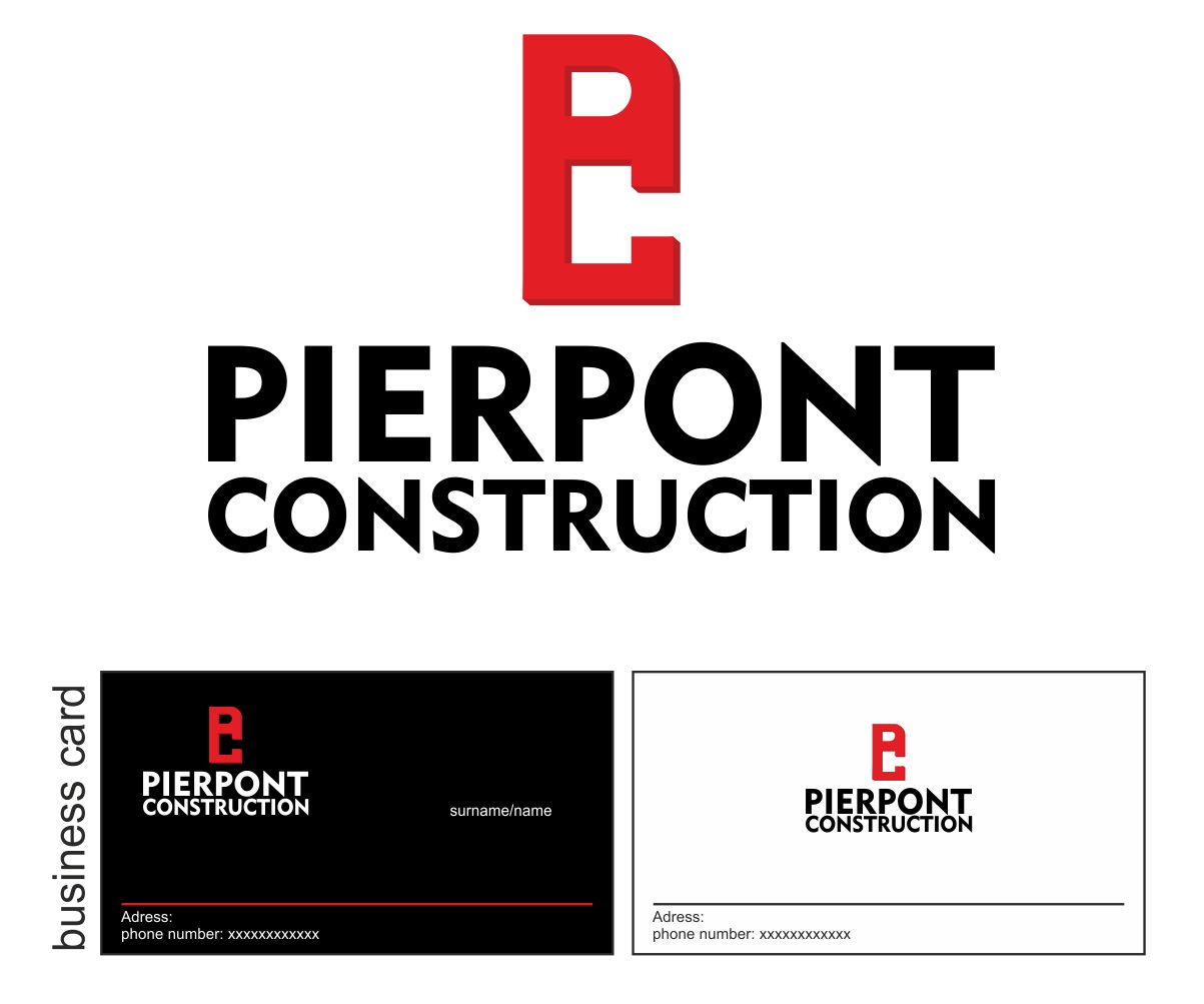 Logo Design by edz__design for Pierpont Construction | Design #6479927