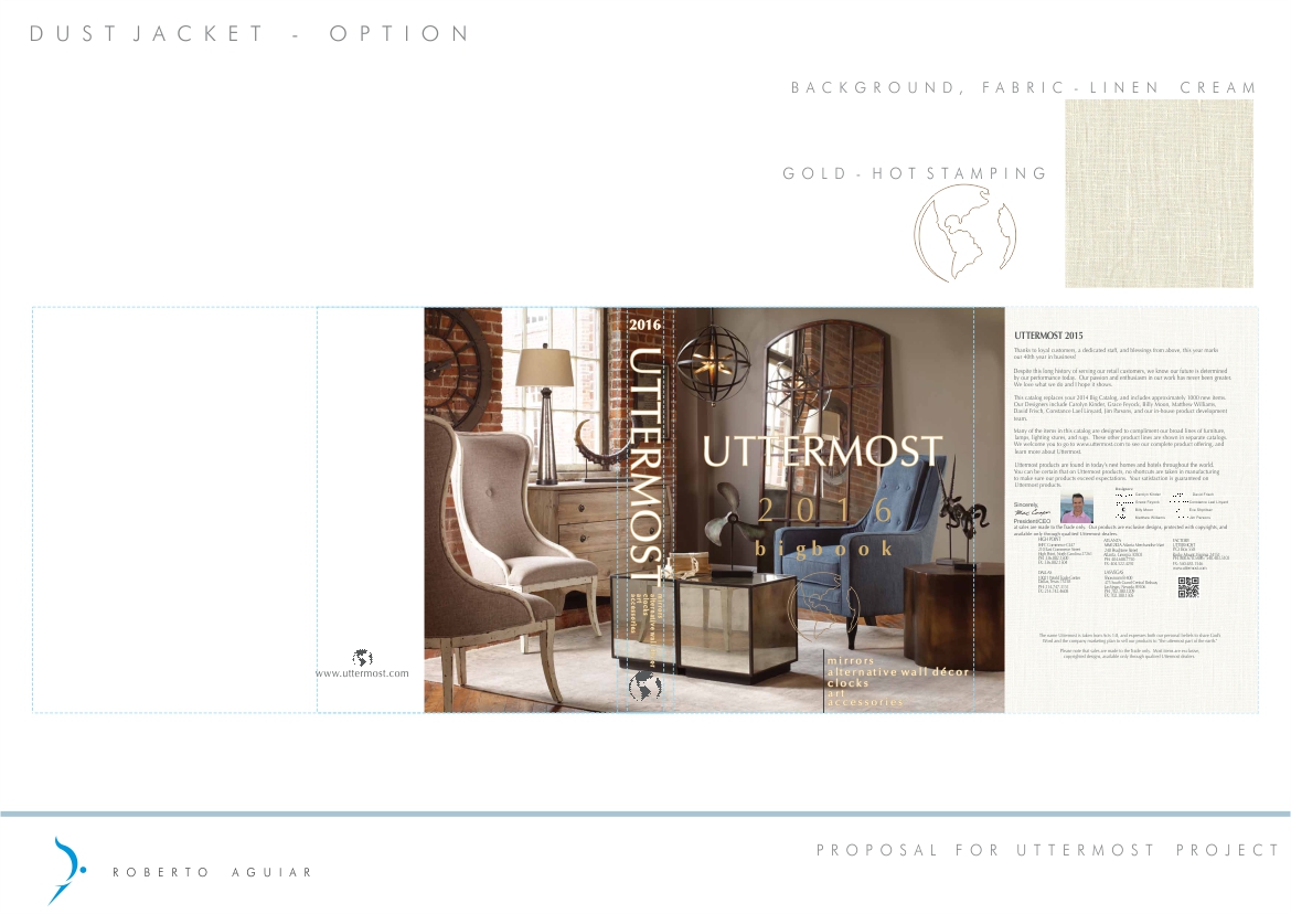 Catalogue Design by RAguiar for this project | Design #6602529