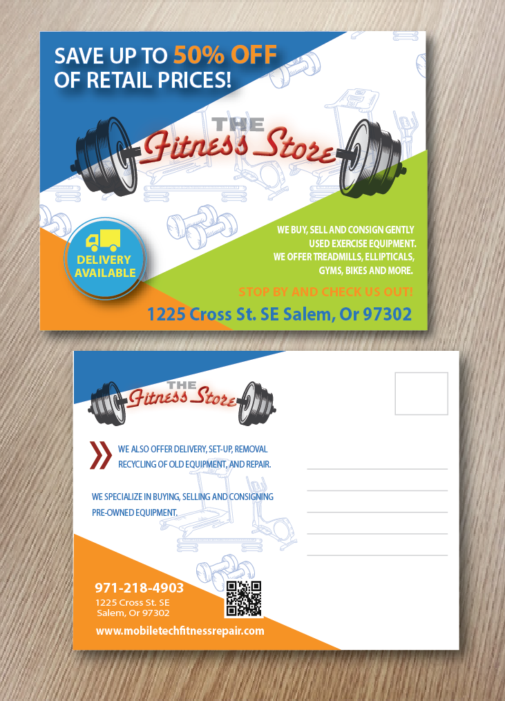 Postcard Design by alex989 for this project | Design #6506268