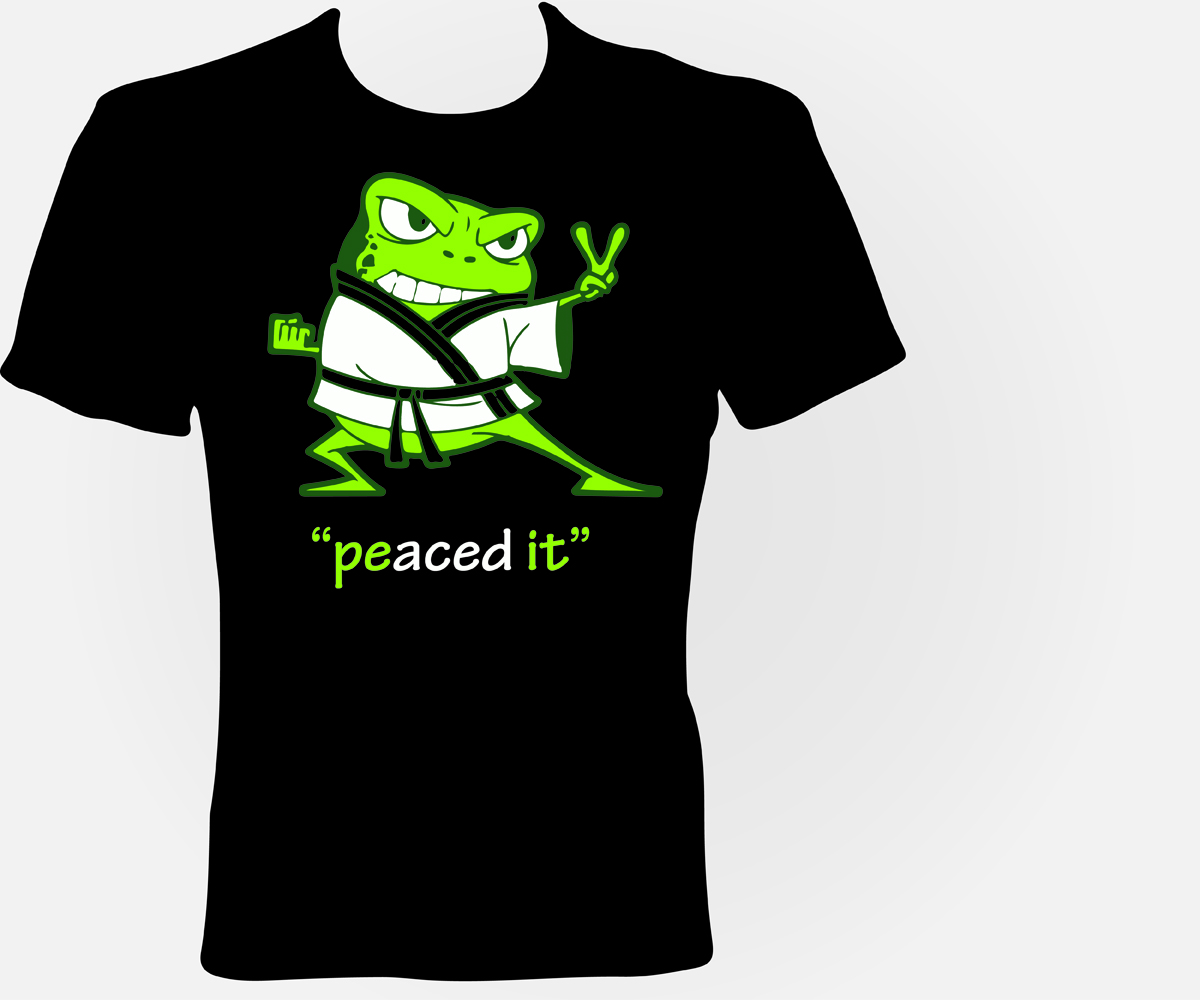 T-Shirt-Design von jayneel_s für Peace Frogs | Design #8506935