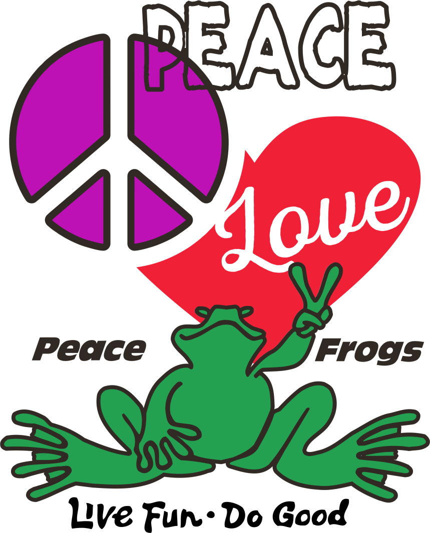 T-shirt Design by debraannainsworth for Peace Frogs | Design: #6508014