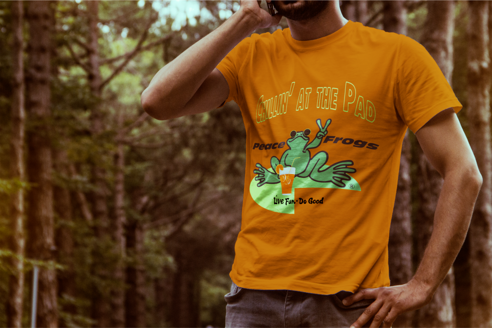 T-shirt Design by debraannainsworth for Peace Frogs | Design #6508950