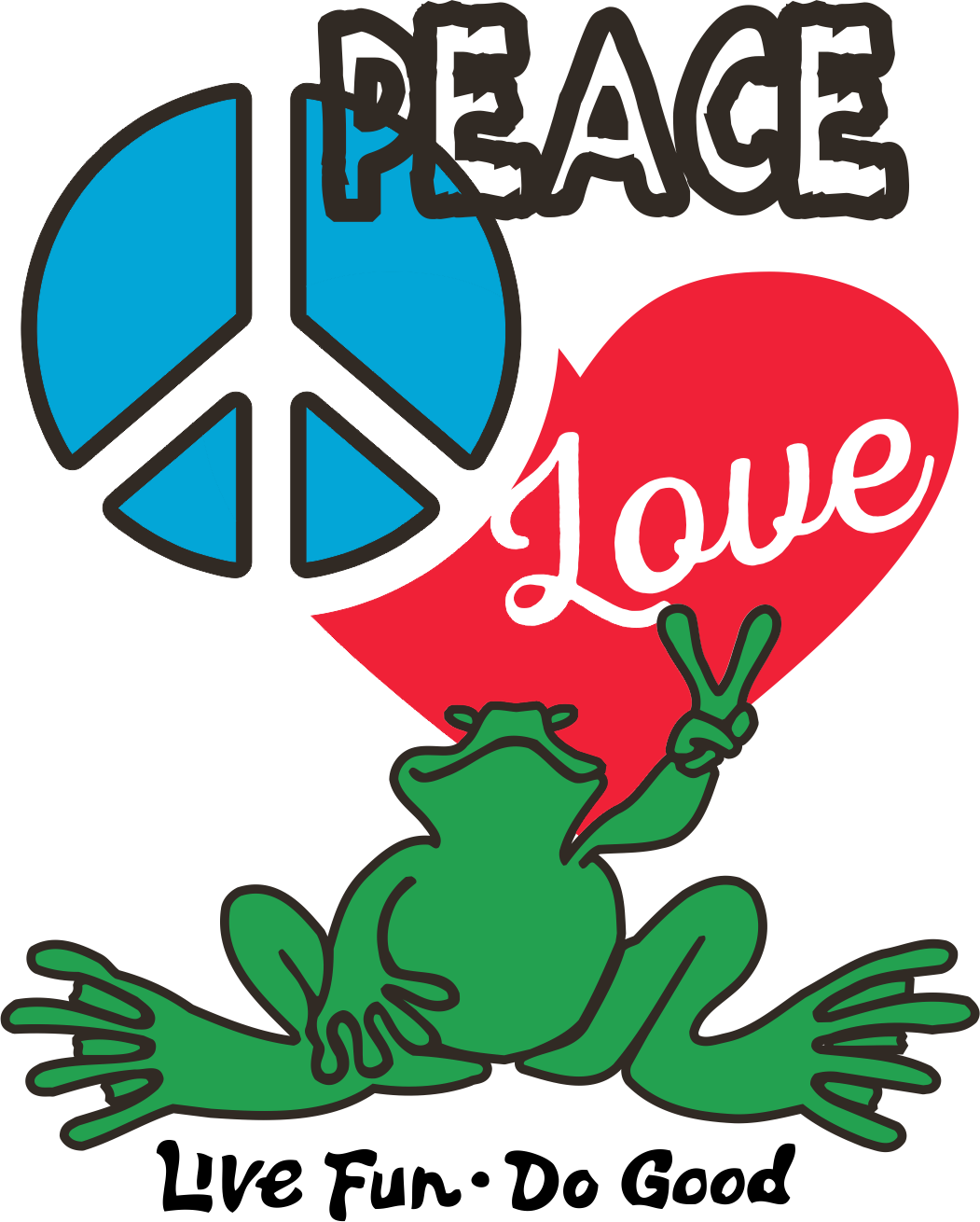 T-shirt Design by debraannainsworth for Peace Frogs | Design #6548441