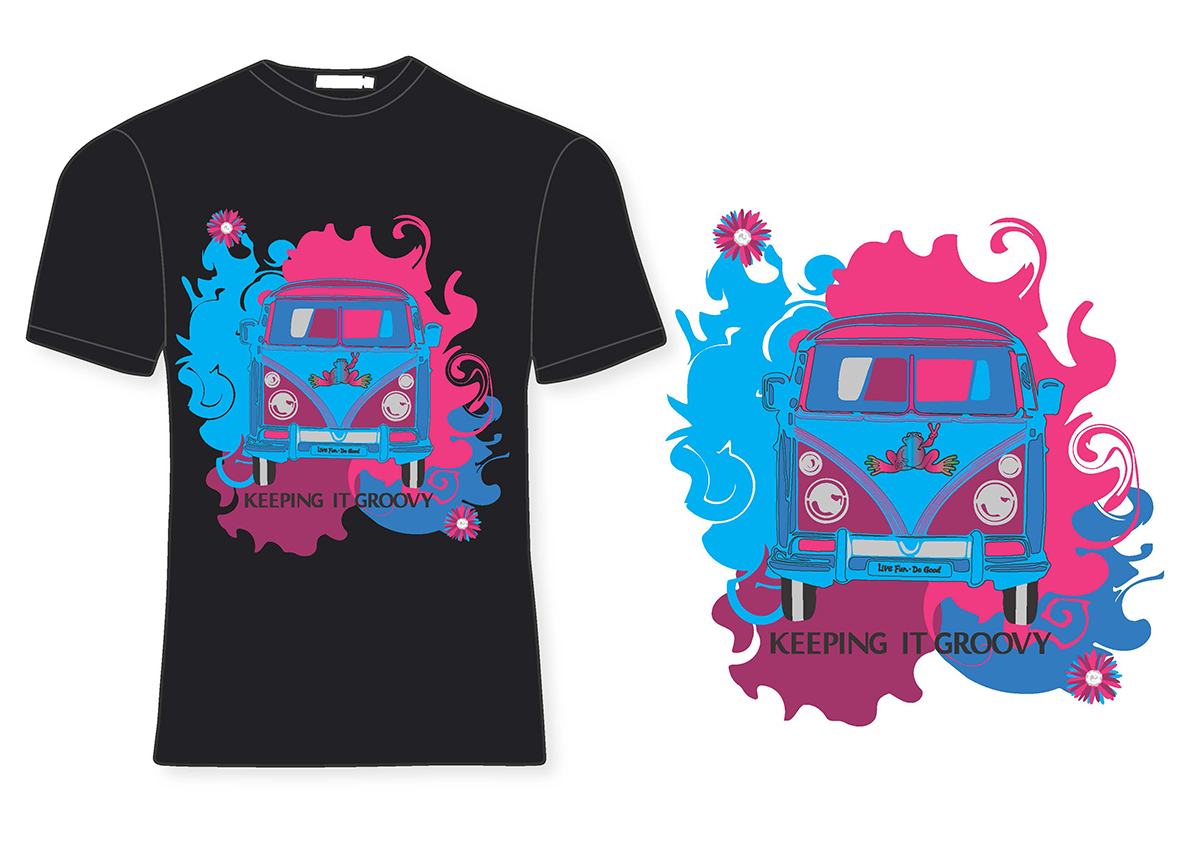 T-shirt Design by carlawilliamsdesign for Peace Frogs | Design #6513090