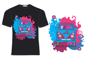 T-shirt Design by carlawilliamsdesign for Peace Frogs | Design #6513090