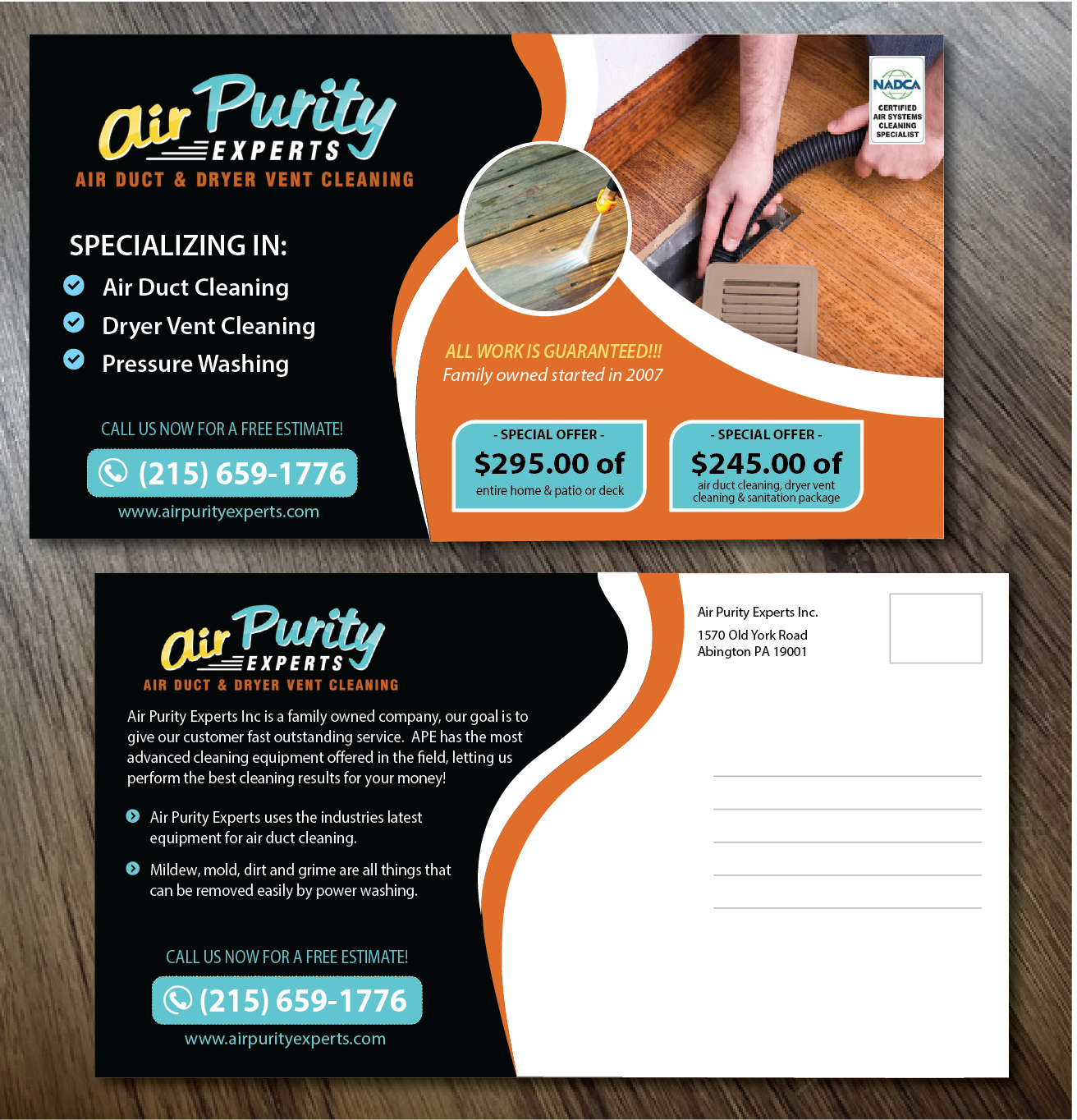 Postcard Design by alex989 for this project | Design #6481988