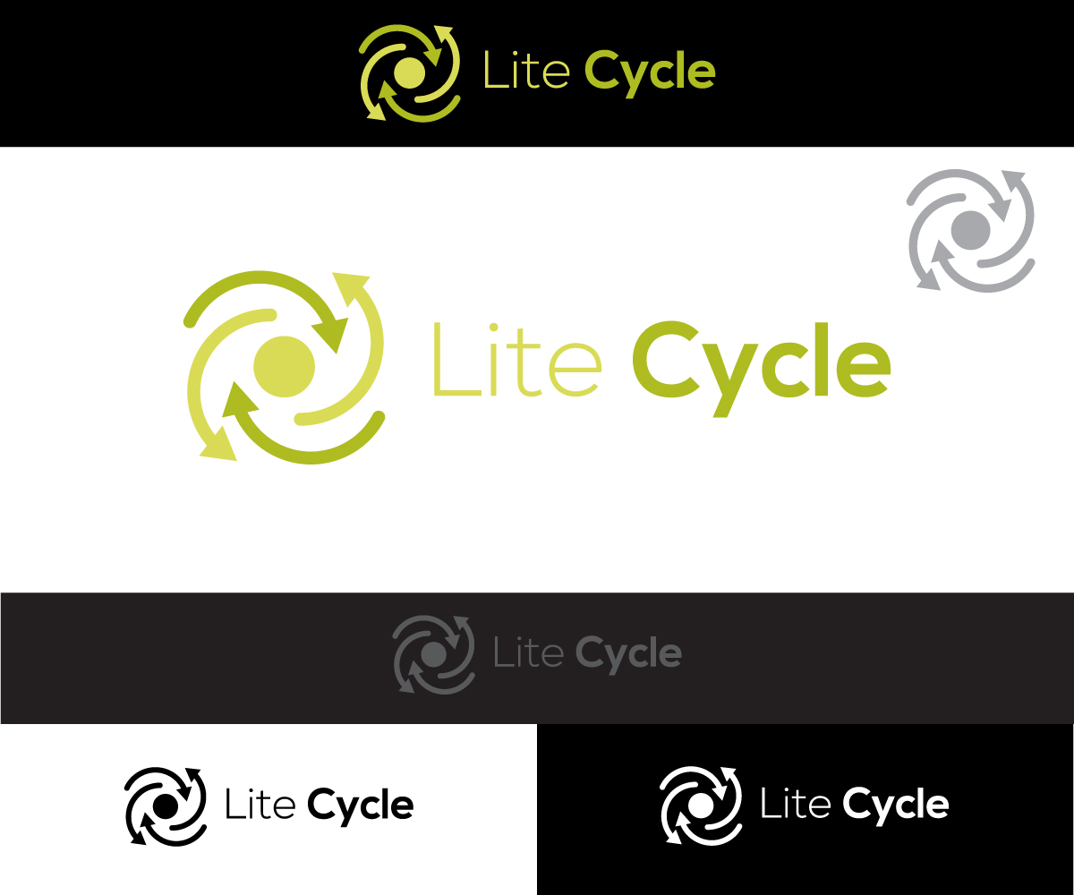 Diseño de Logo por sangeloenriquez para Lite Cycle LLC | Diseño #6486909