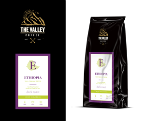 Label Design by ReadyRed for Valleys Coffee | Design: #6577888