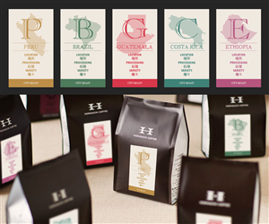 Label Design by DV for Valleys Coffee | Design: #6659803