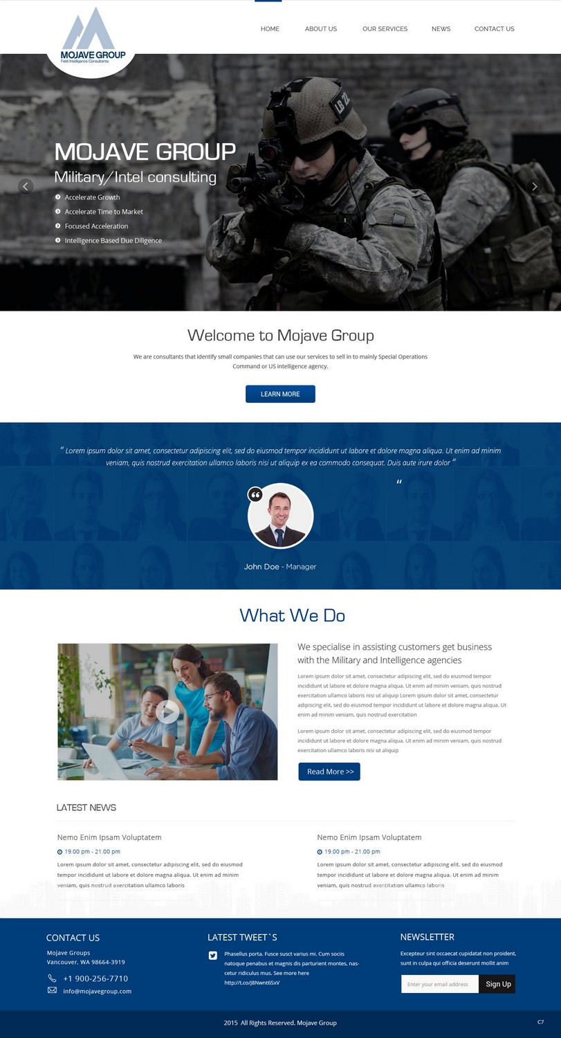 Web Design by pb for this project | Design #6492478