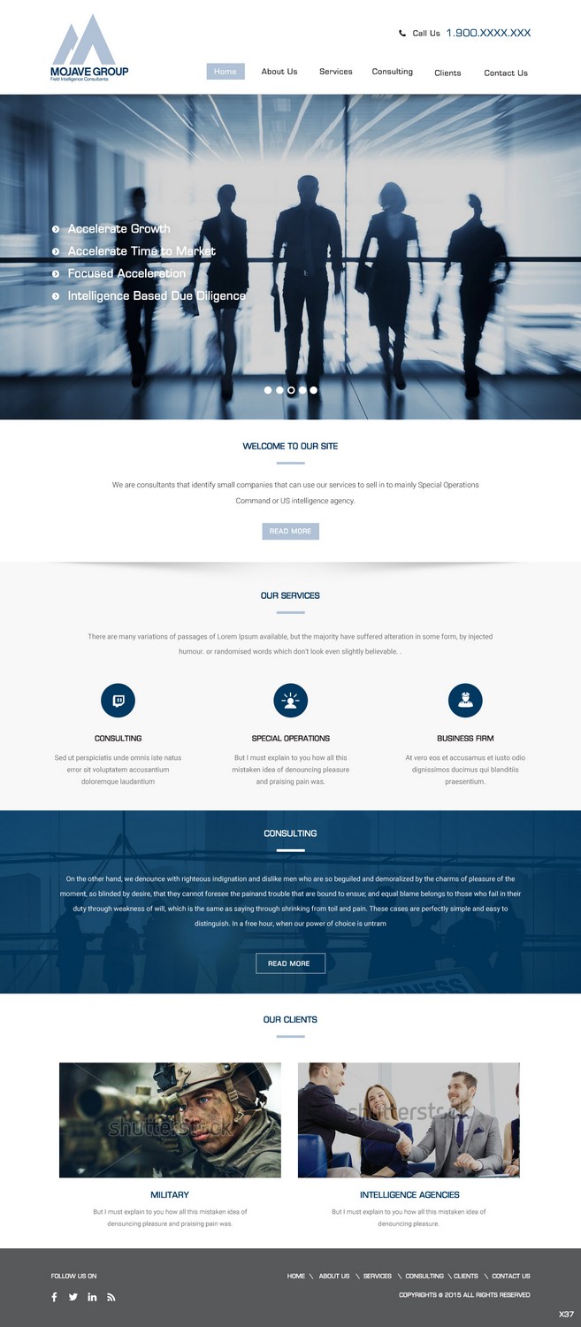 Web Design by pb for this project | Design #6492483