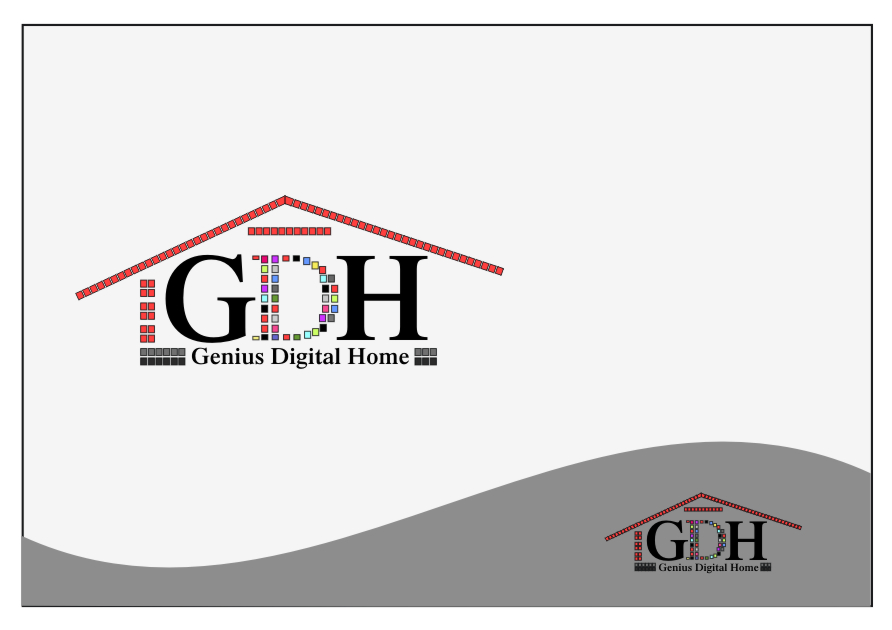 Logo Design by art-media75 for Genius Digital Home | Design #1771385