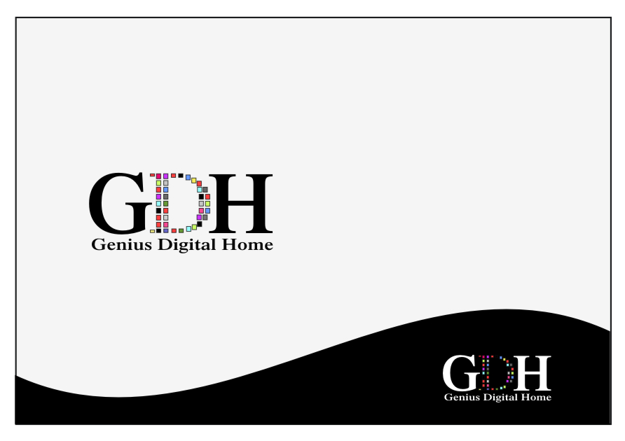 Logo Design by art-media75 for Genius Digital Home | Design #1771388