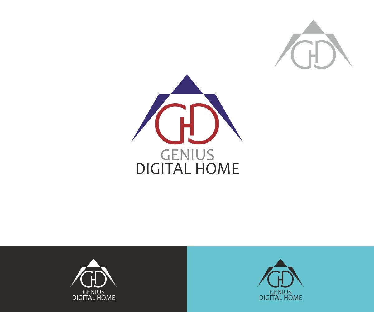 Logo Design by hari krishn for Genius Digital Home | Design #1780212