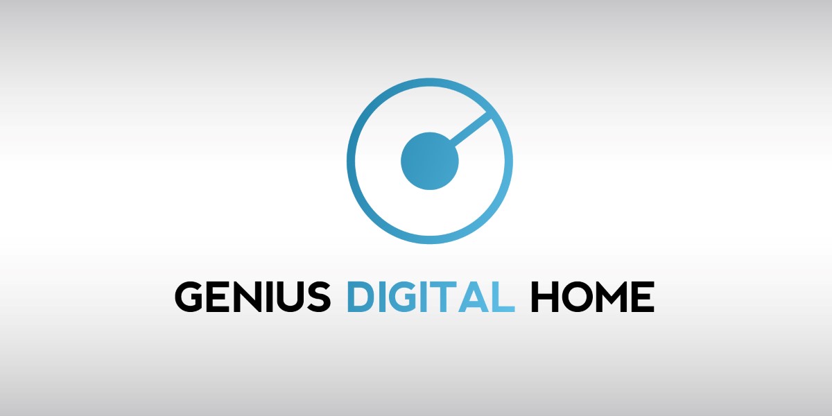 Logo Design by VISUALIVE for Genius Digital Home | Design #1771251