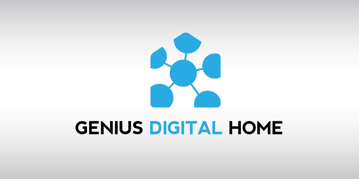 Logo Design by VISUALIVE for Genius Digital Home | Design #1771260