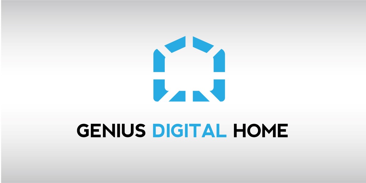 Logo Design by VISUALIVE for Genius Digital Home | Design #1771264